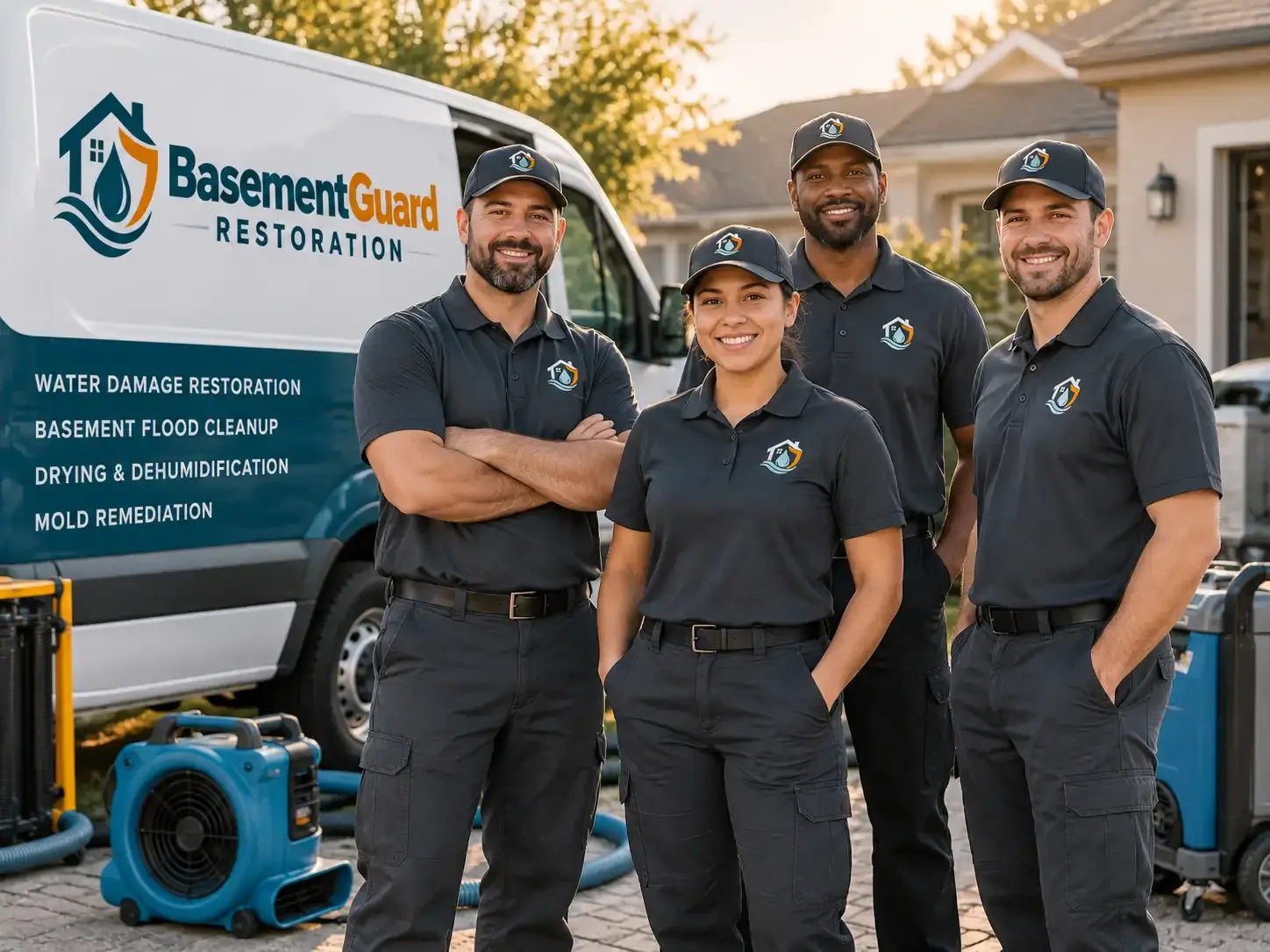 Basement Water Damage Restoration company in Fairview, MI